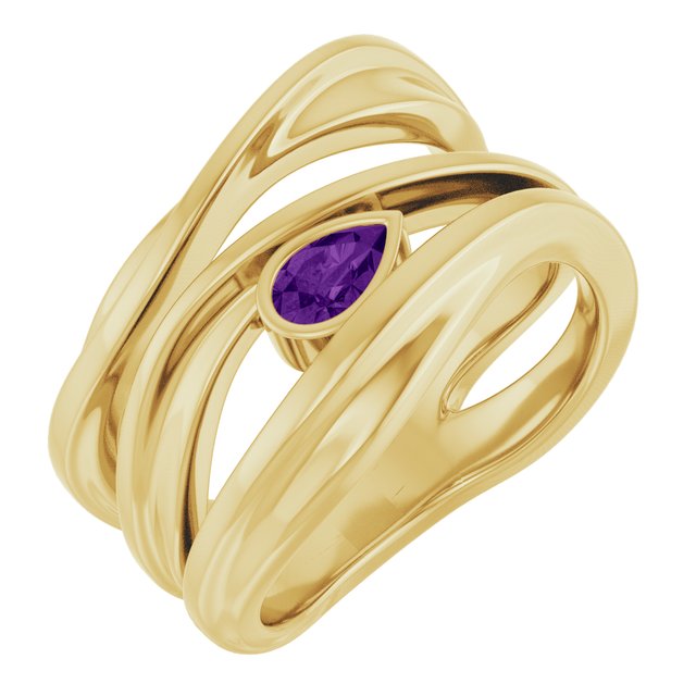 14k Yellow Gold