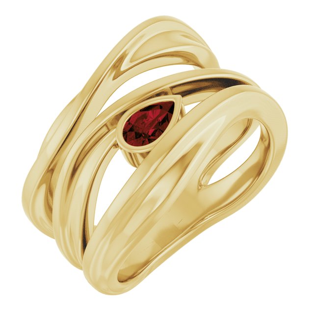 14k Yellow Gold