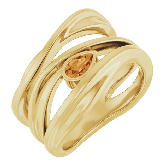 14k Yellow Gold