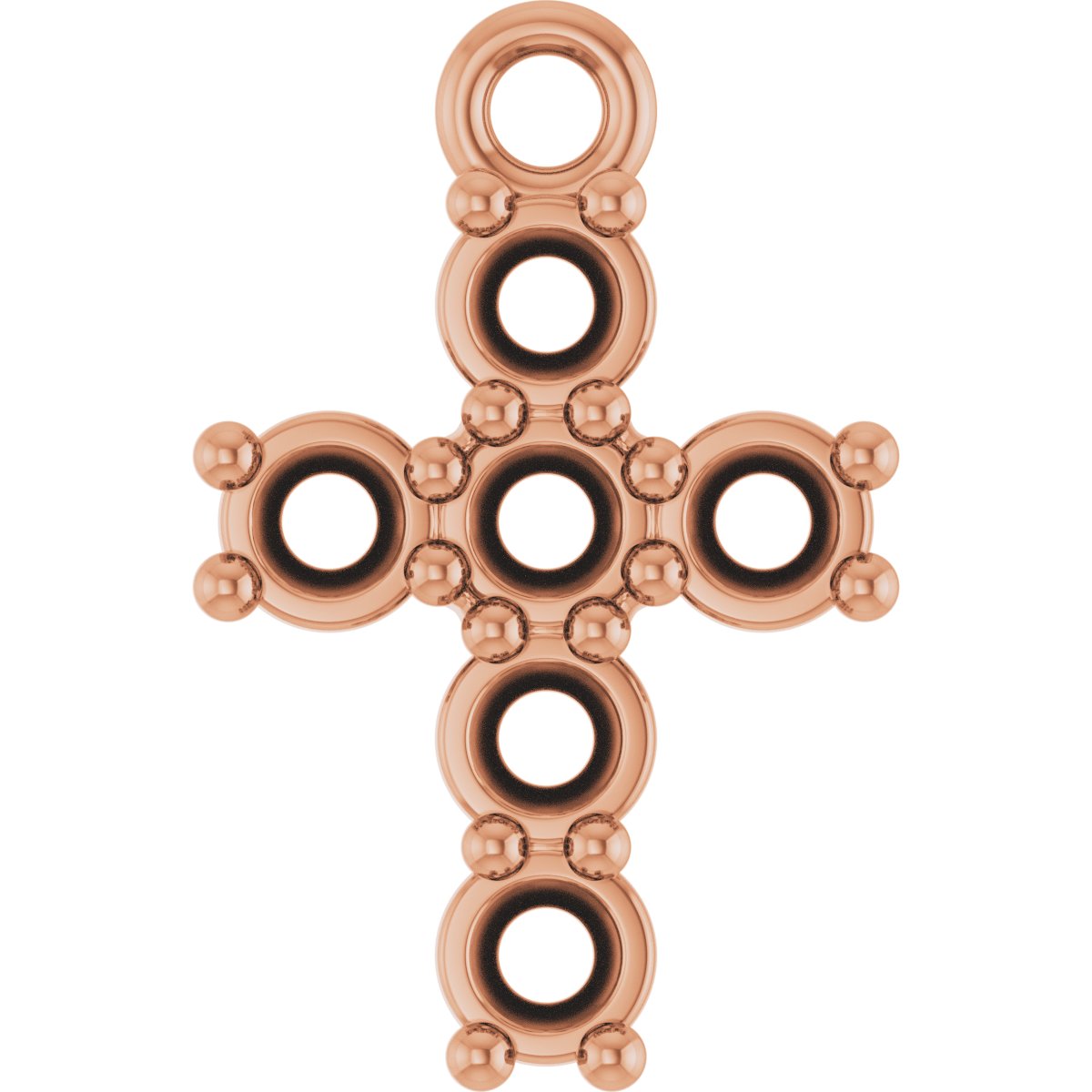 Accented Cross Dangle