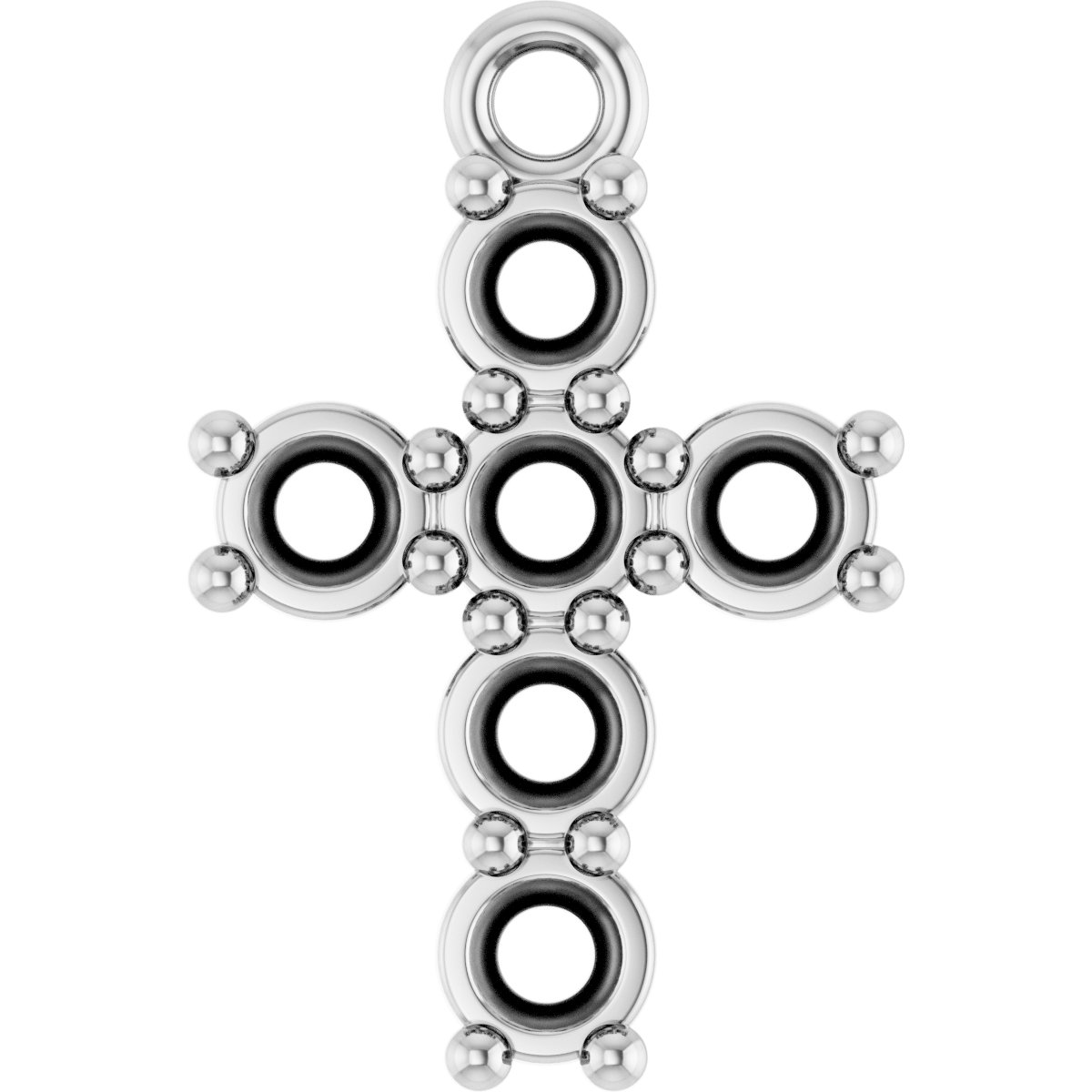 Accented Cross Dangle