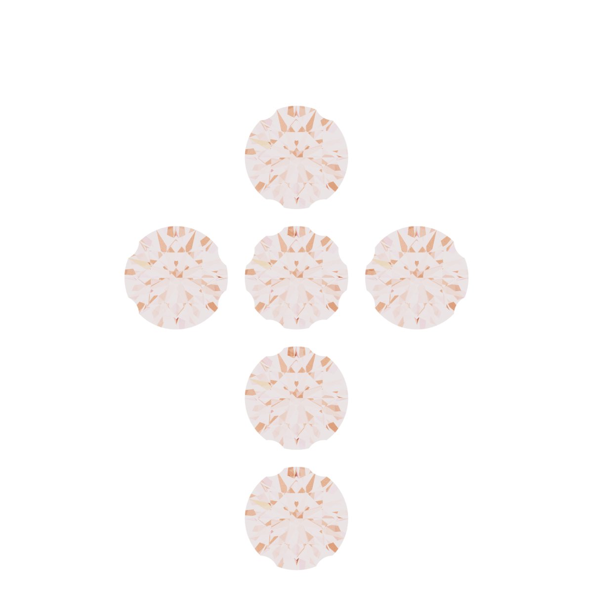 Accented Cross Dangle