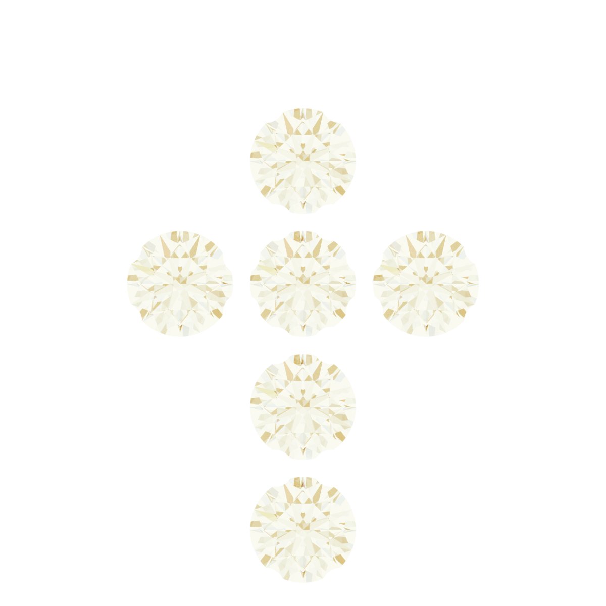 Accented Cross Dangle