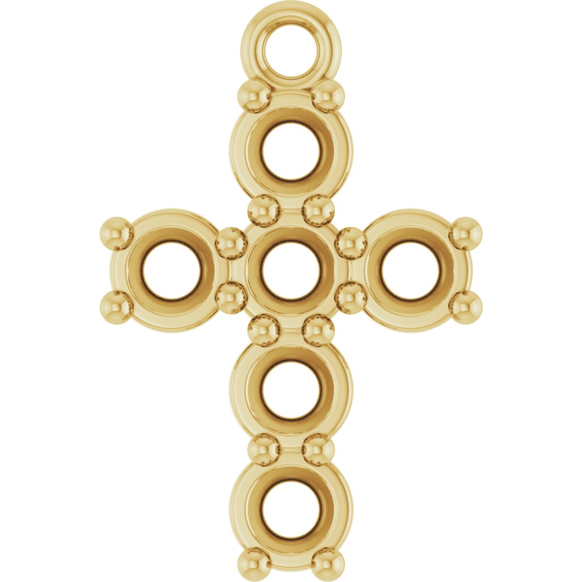 Accented Cross Dangle