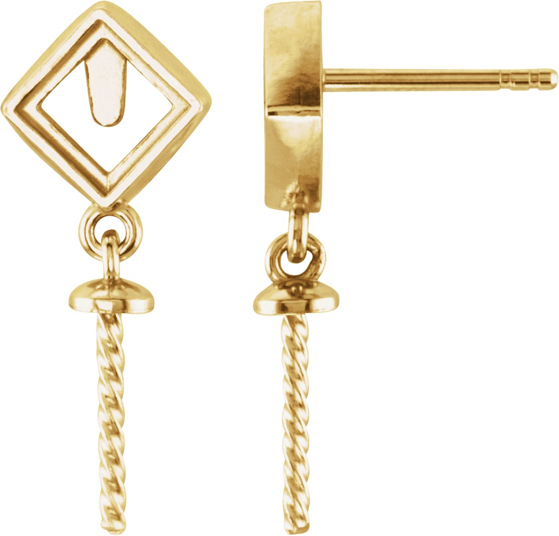 Accented Pearl Earrings