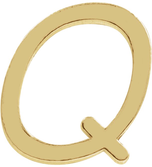 Italic Sans Serif Initial Trim