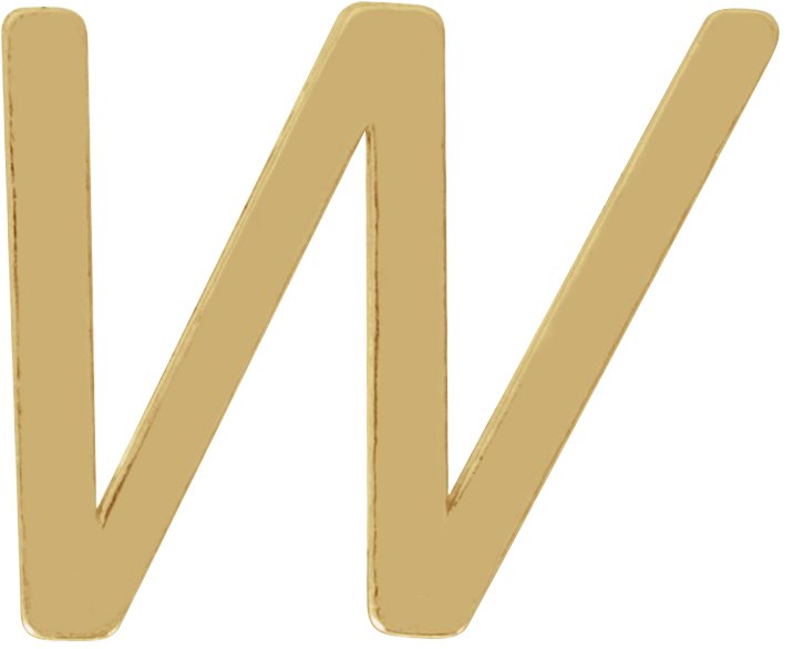 Italic Sans Serif Initial Trim