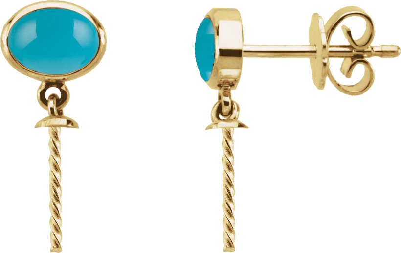 Accented Pearl Earrings