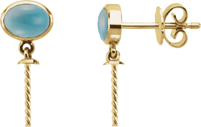 Accented Pearl Earrings