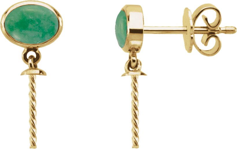 Accented Pearl Earrings
