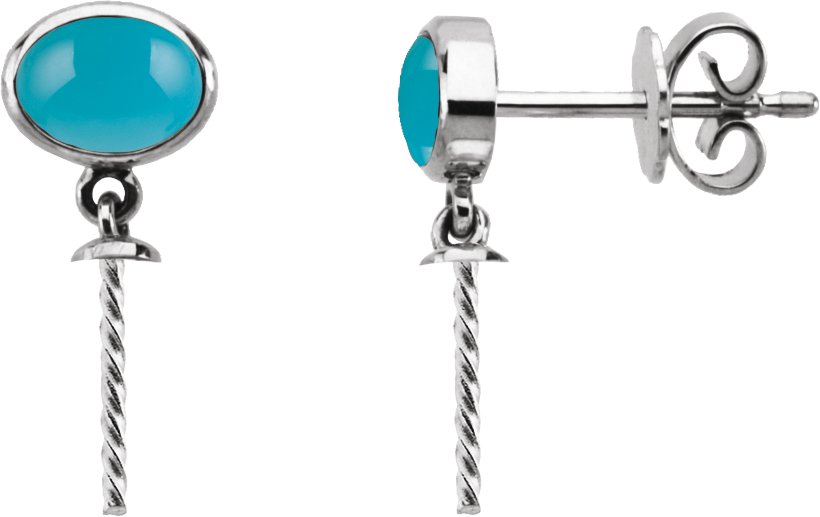 Accented Pearl Earrings