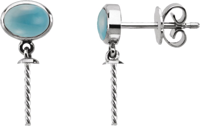 Accented Pearl Earrings