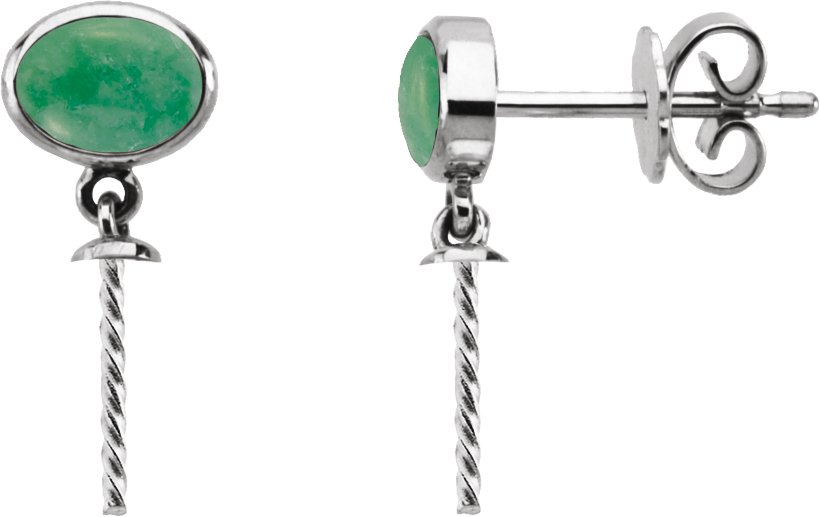 Accented Pearl Earrings