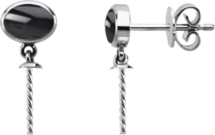 Accented Pearl Earrings
