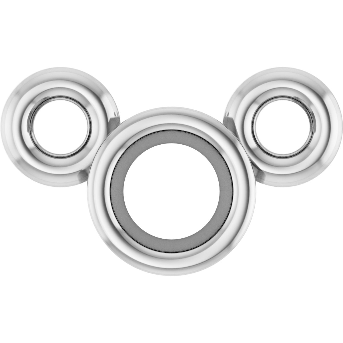 Bezel-Set Necklace Center