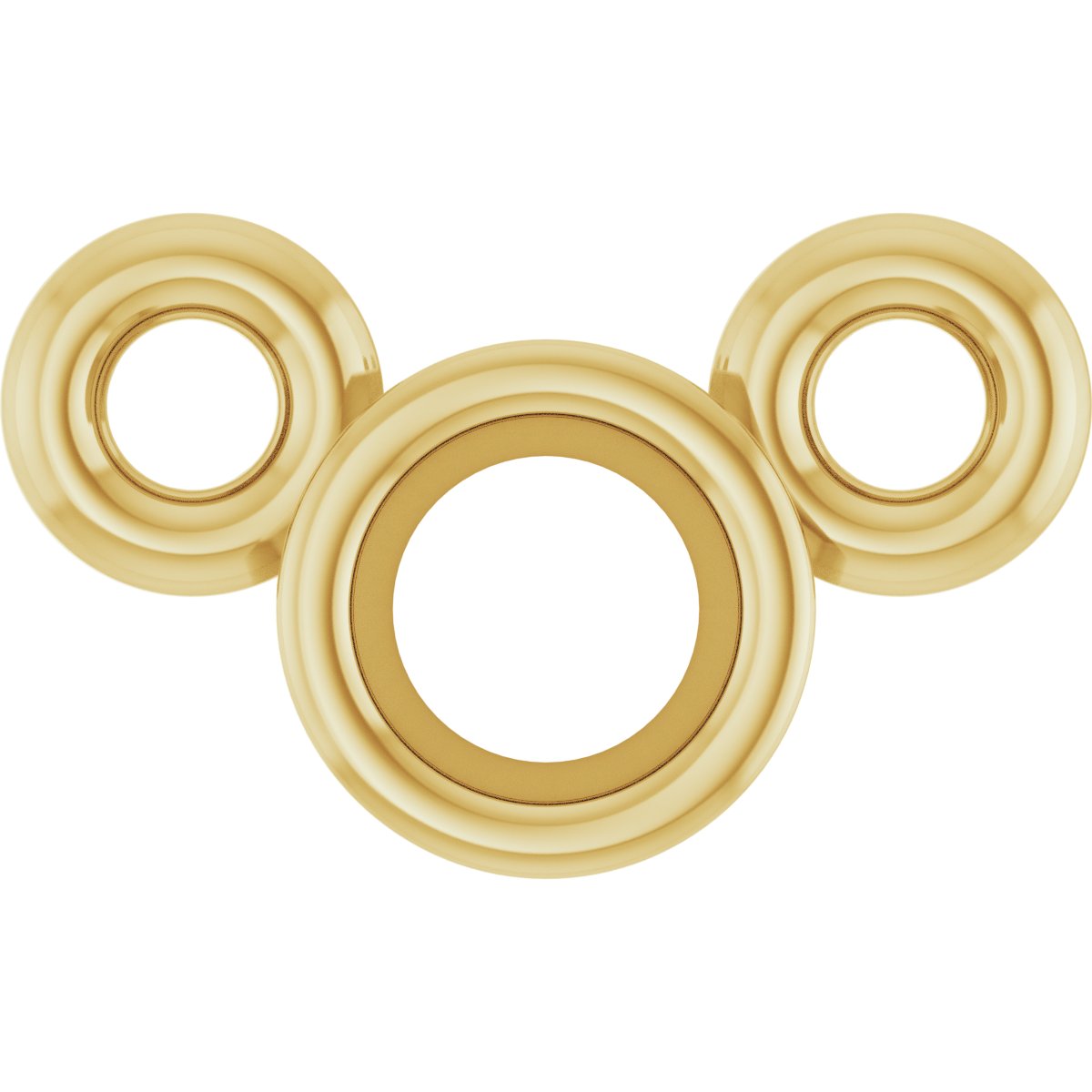 Bezel-Set Necklace Center