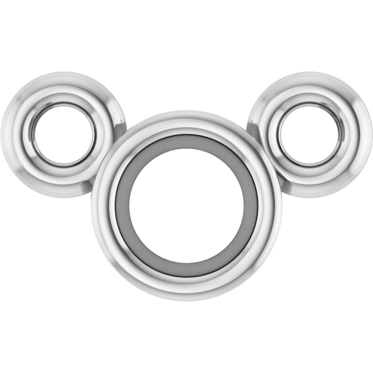 Bezel-Set Necklace Center