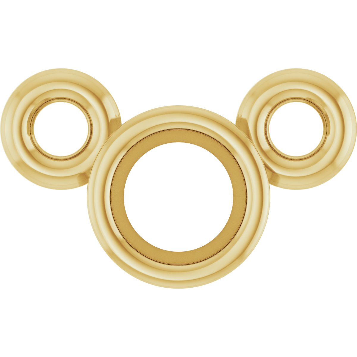 Bezel-Set Necklace Center