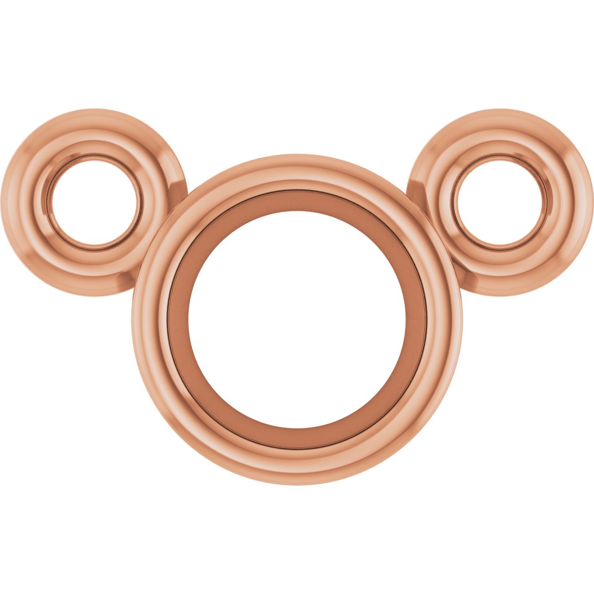 Bezel-Set Necklace Center