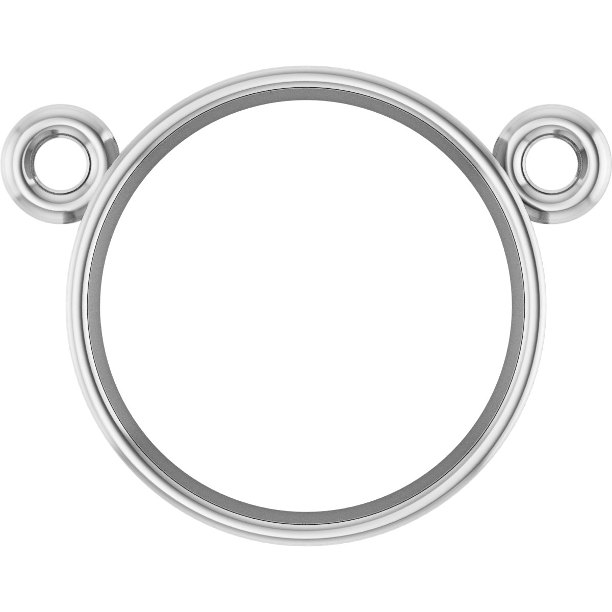 Bezel-Set Necklace Center