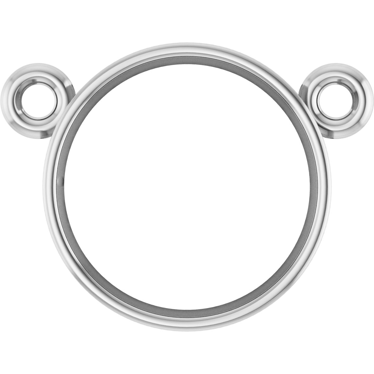 Bezel-Set Necklace Center
