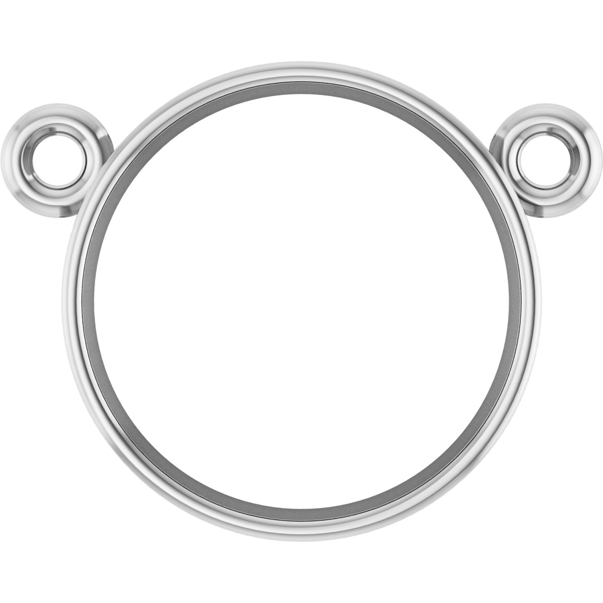 Bezel-Set Necklace Center