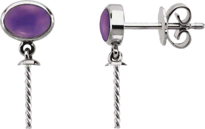 Accented Pearl Earrings