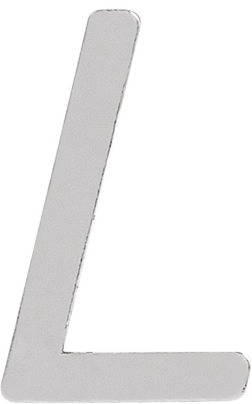 Italic Sans Serif Initial Trim