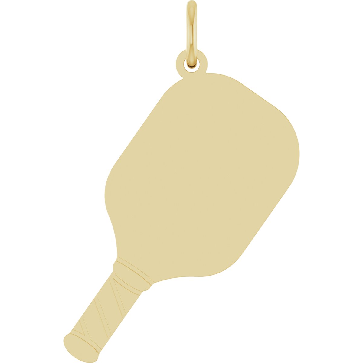 Engravable Pickleball Paddle Necklace or Pendant