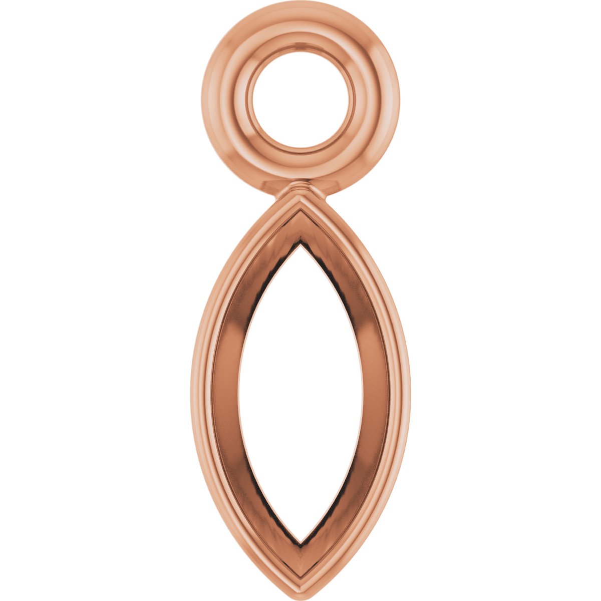 Bezel-Set Dangle