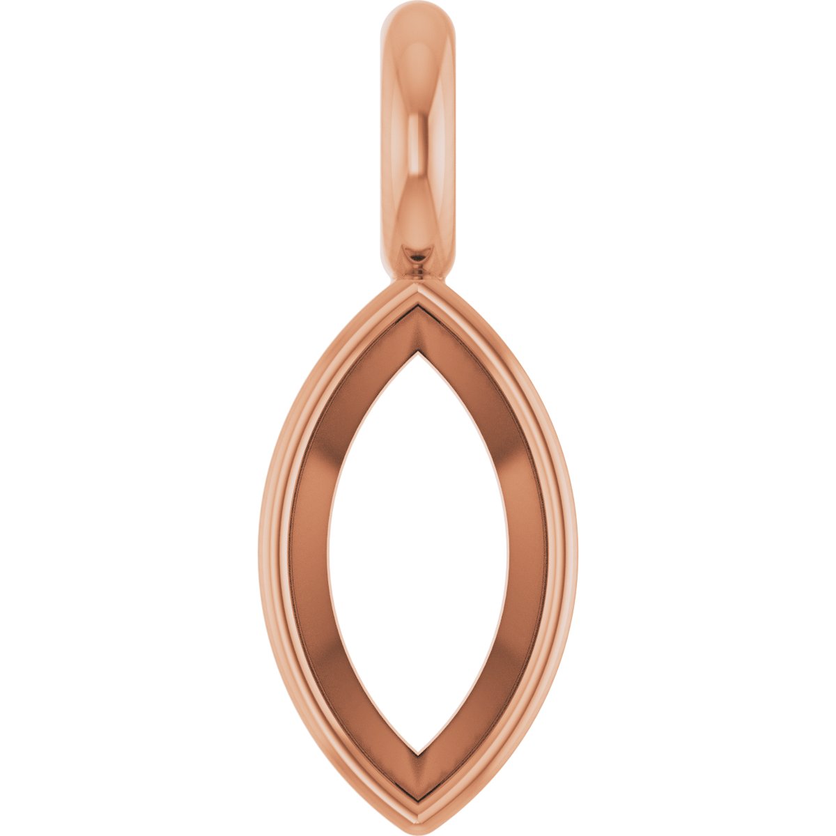 Bezel-Set Dangle