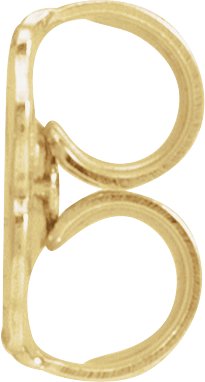 5.2 mm OD Medium Weight Friction Earring Backs
