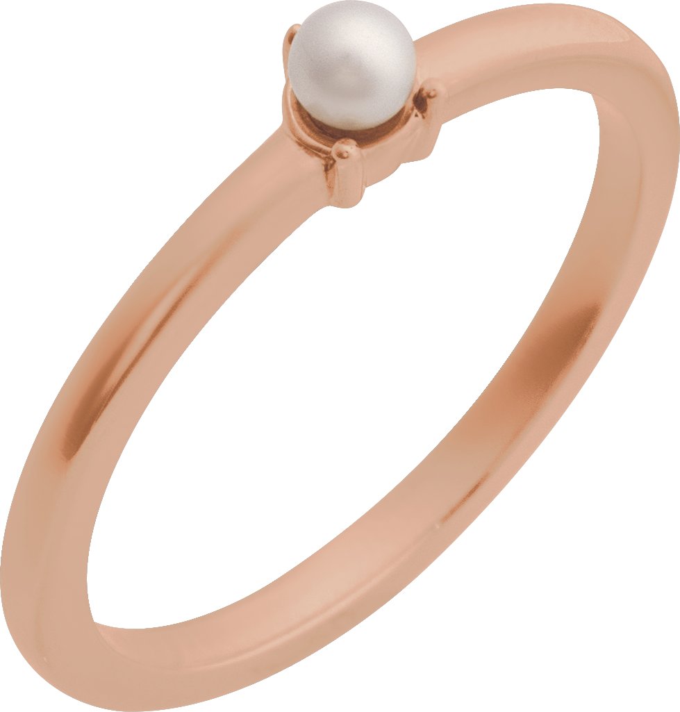 Stackable Pearl Ring