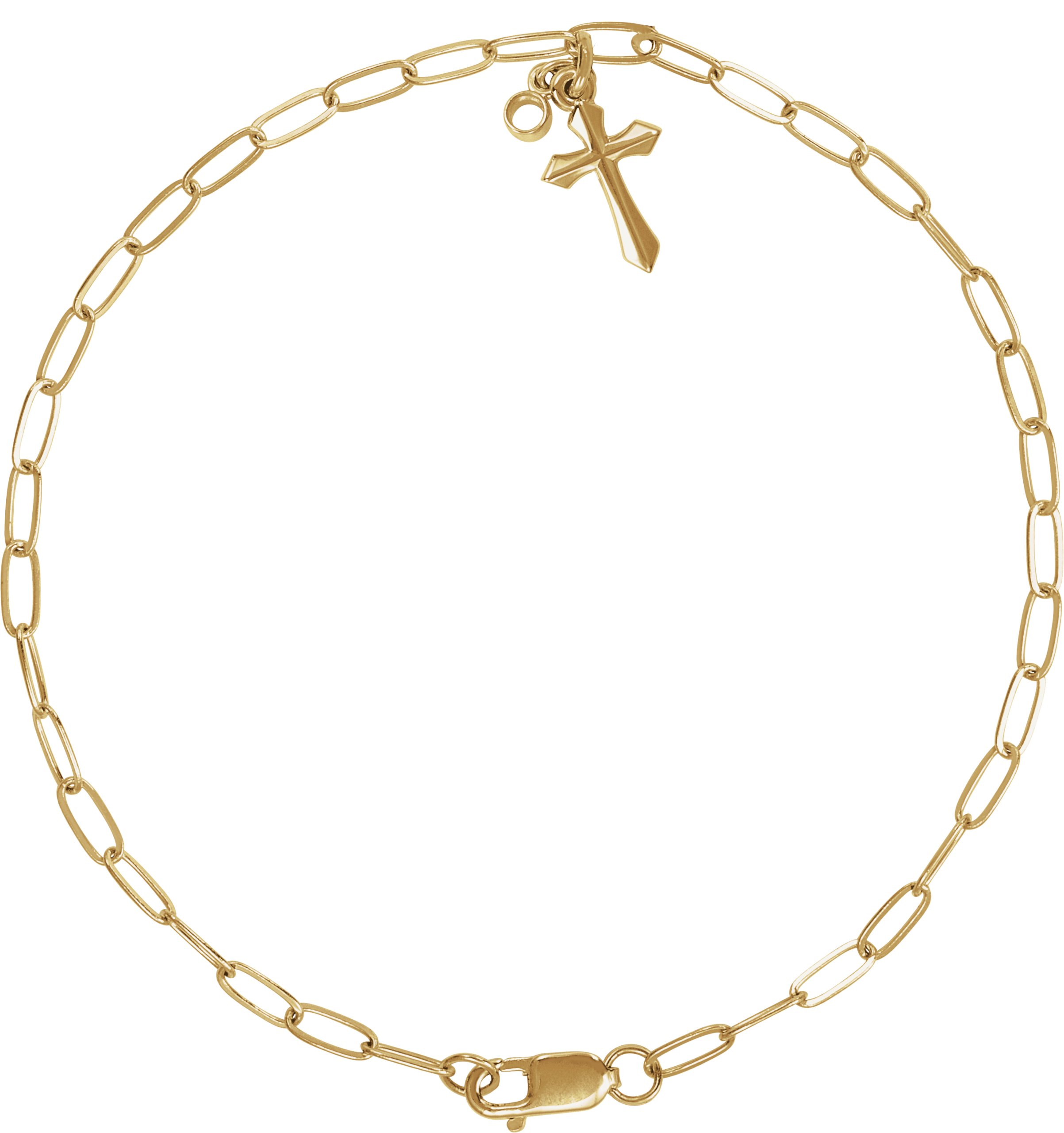 Cross Charm Bracelet