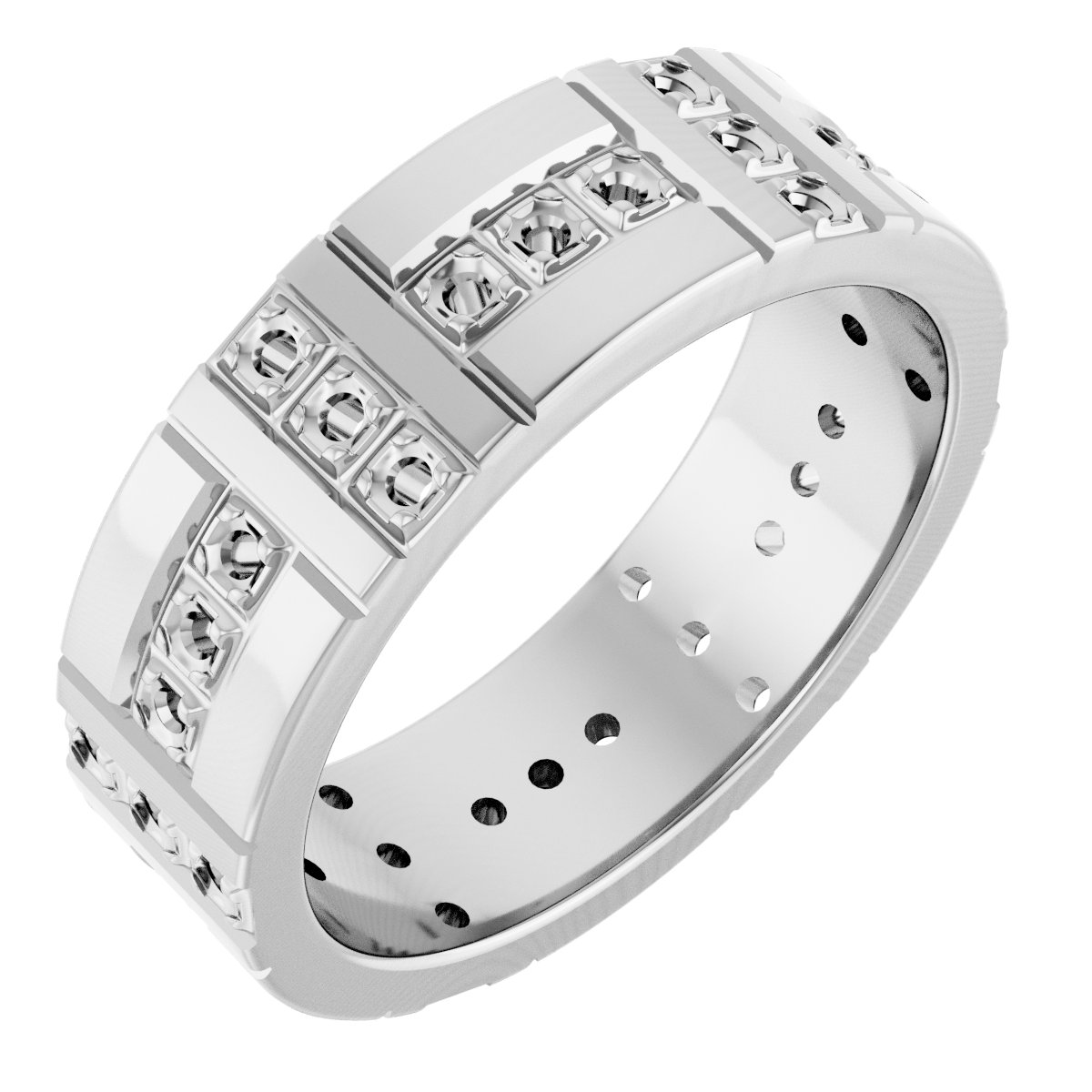 14k White Gold