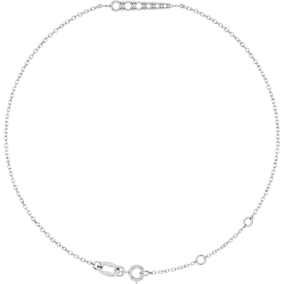 Graduated Link Bracelet