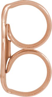 4.2 mm OD Ultra-Lightweight Friction Earring Backs