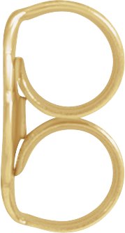 4.2 mm OD Ultra-Lightweight Friction Earring Backs