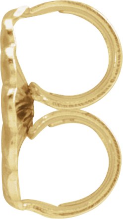 7.2 mm OD Standard Weight Friction Earring Backs