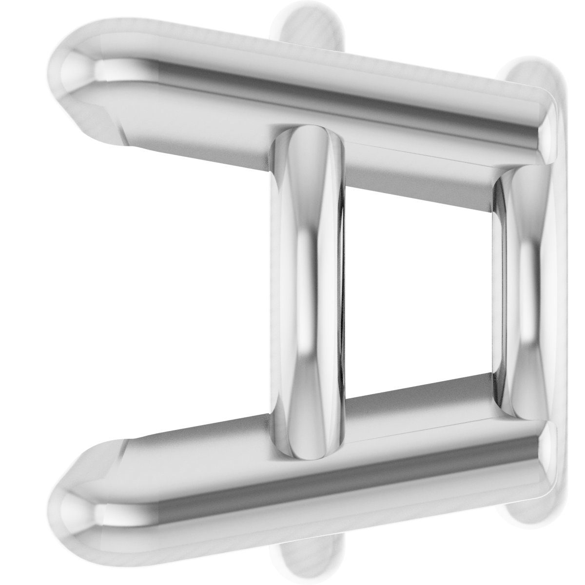 Round 4-Prong Earring Setting