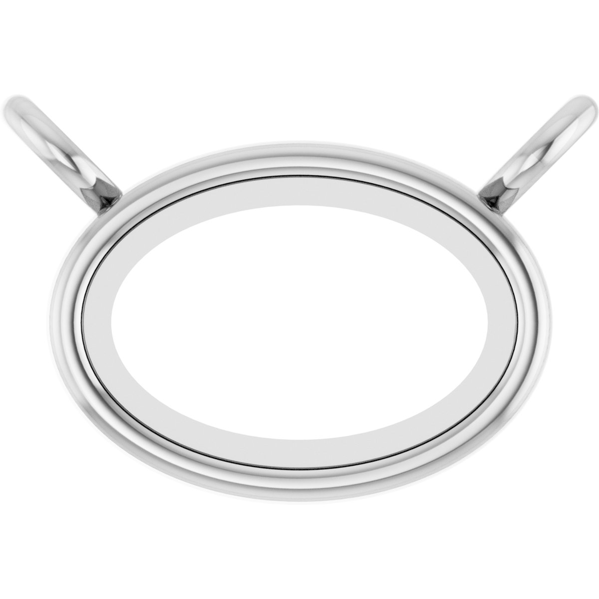 Bezel-Set Cabochon Necklace Center