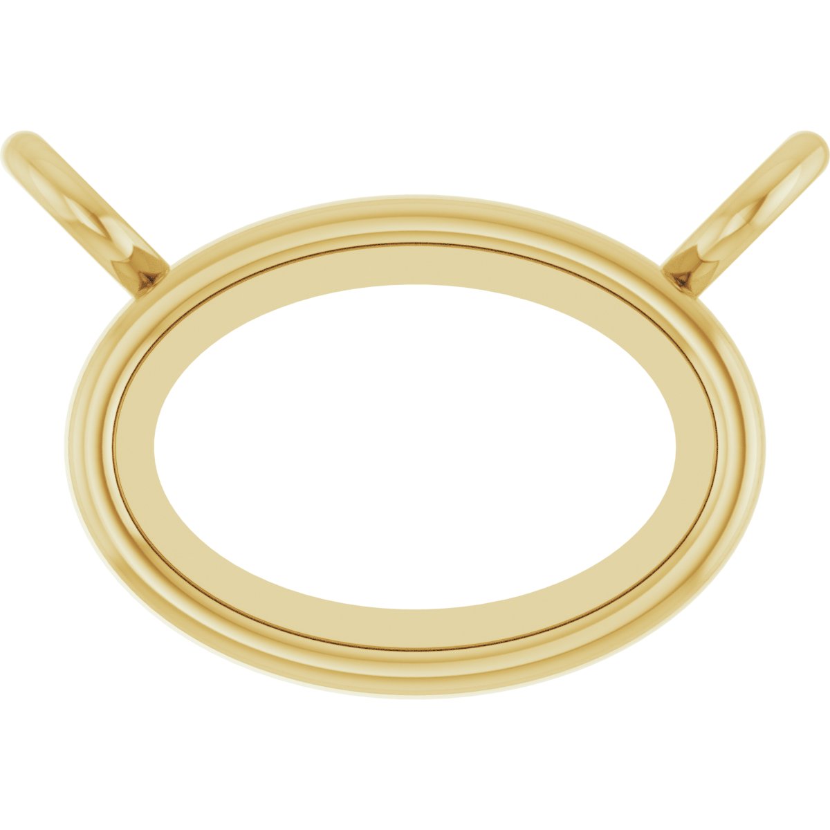 Bezel-Set Cabochon Necklace Center