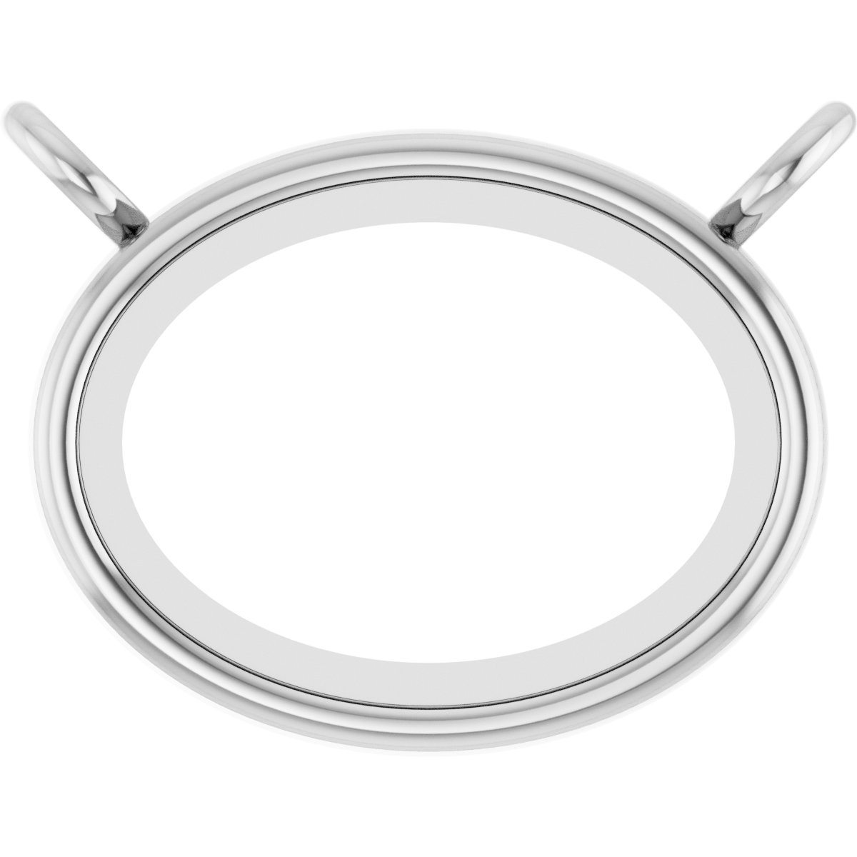 Bezel-Set Cabochon Necklace Center