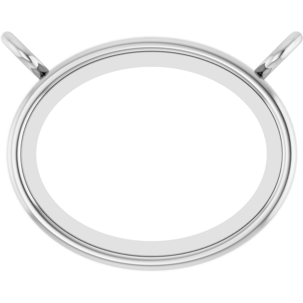 Bezel-Set Cabochon Necklace Center