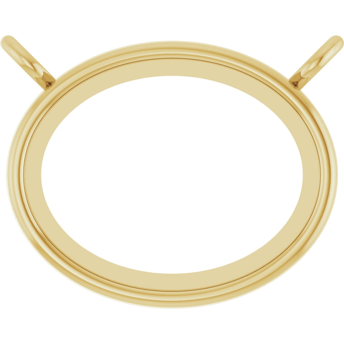 Bezel-Set Cabochon Necklace Center