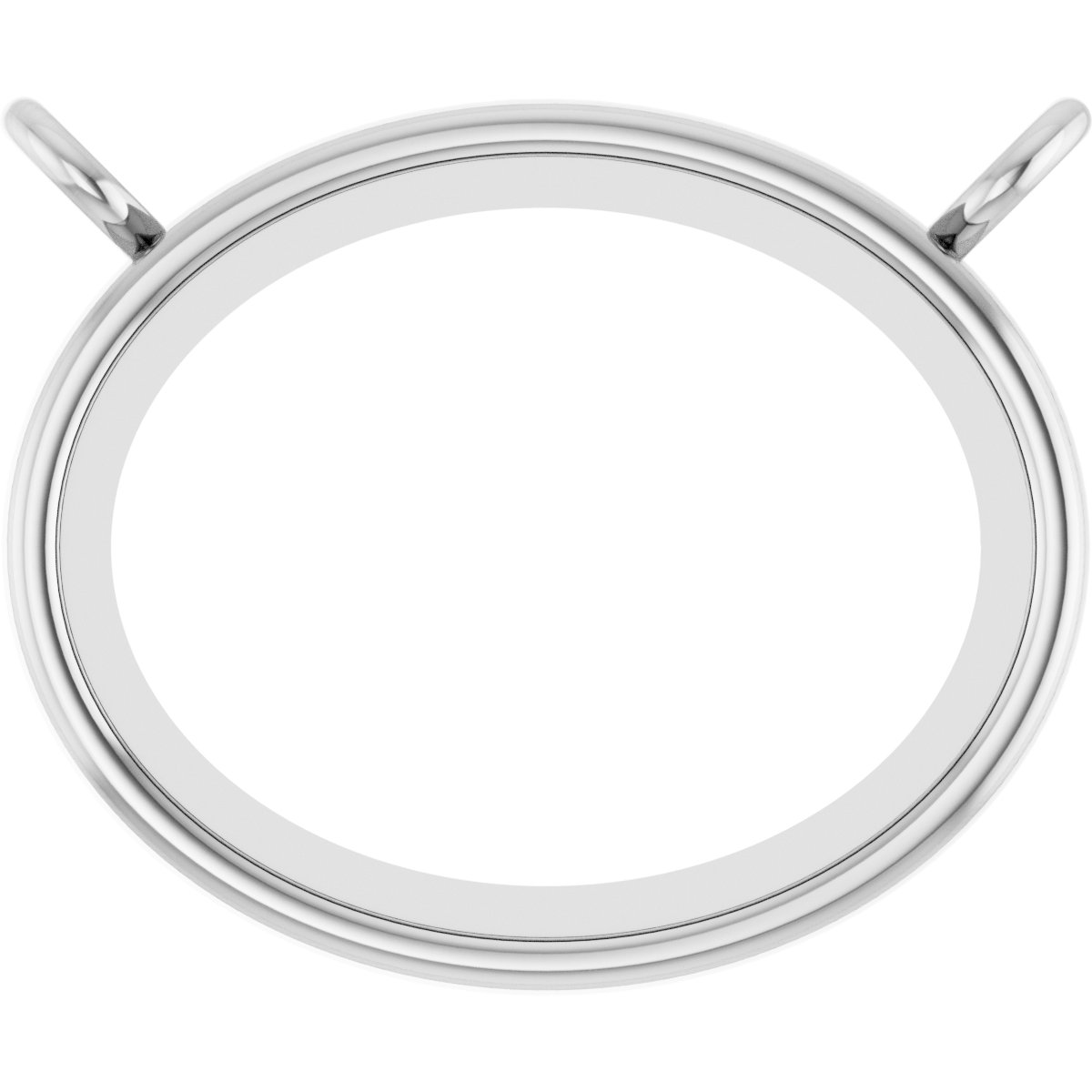 Bezel-Set Cabochon Necklace Center