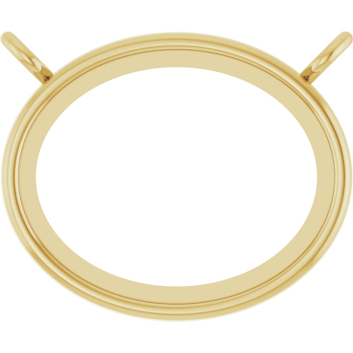 Bezel-Set Cabochon Necklace Center