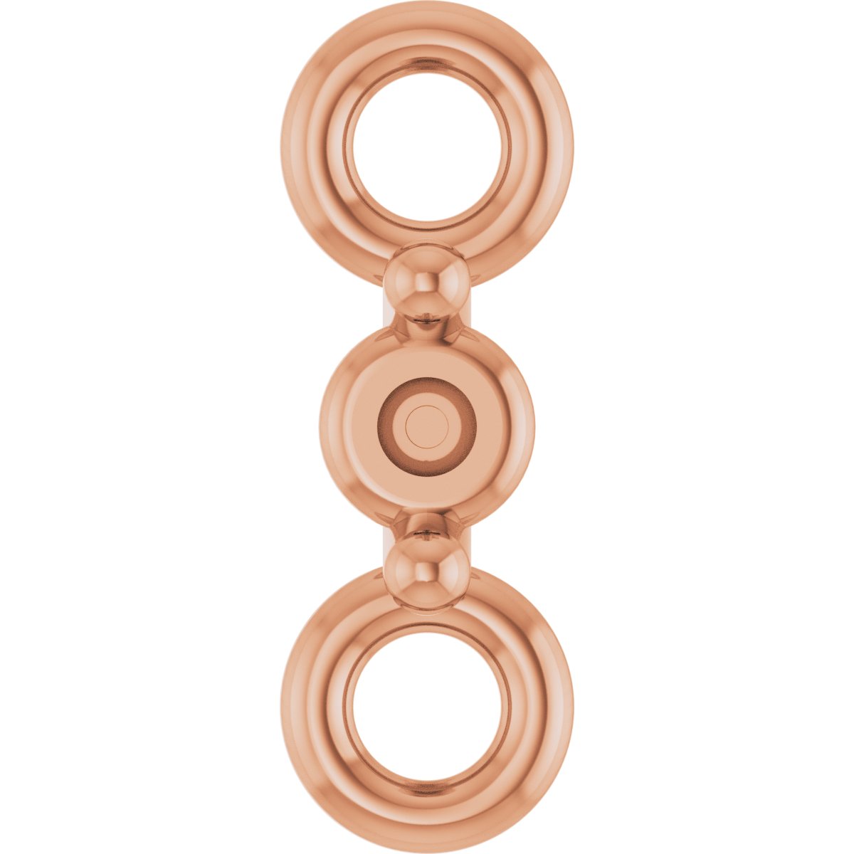 Petite Pavé® Solitaire Link