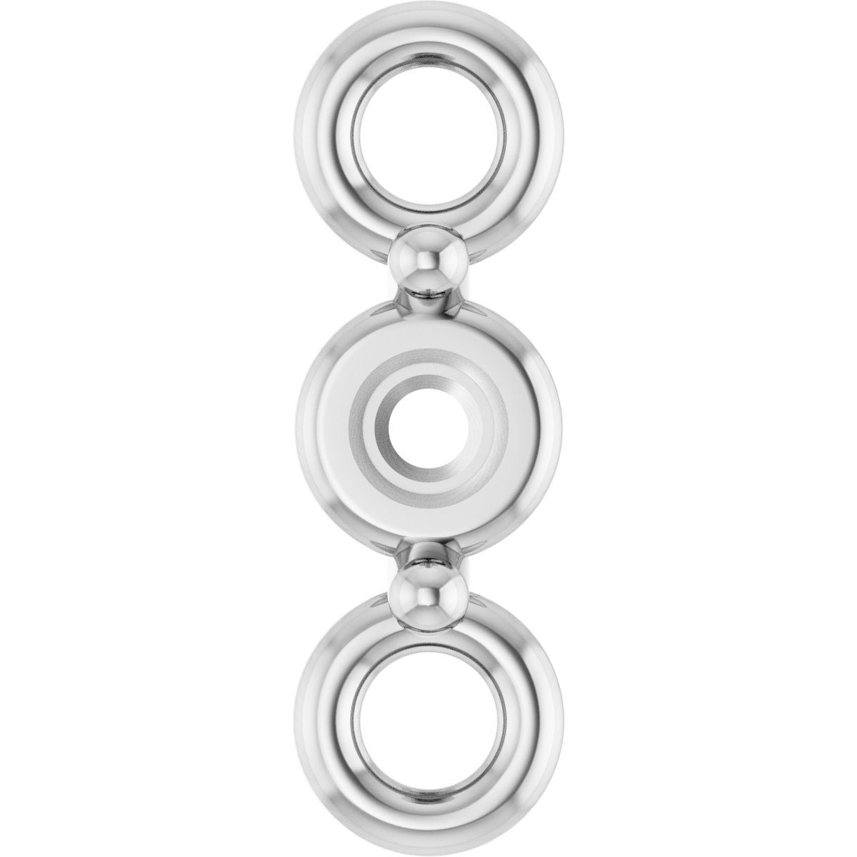 Petite Pavé® Solitaire Link