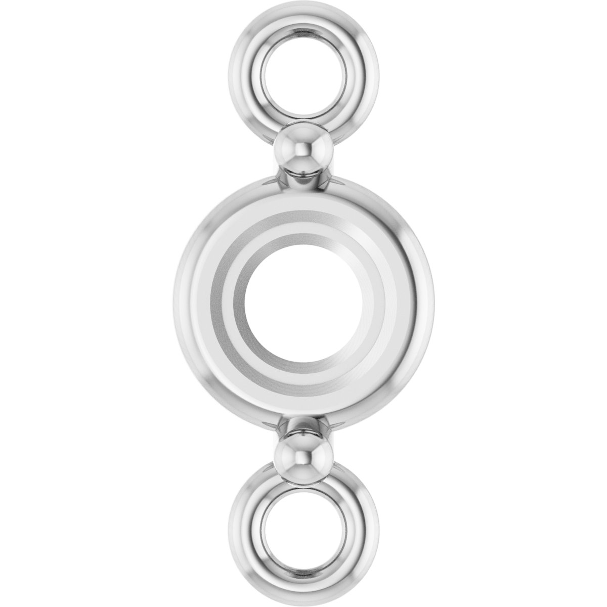 Petite Pavé® Solitaire Link